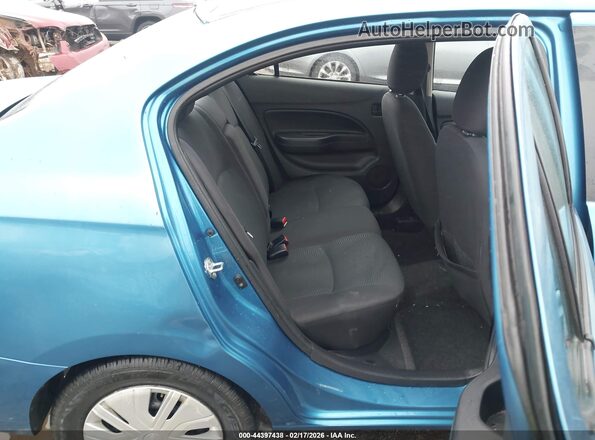ML32F3FJ6HHF19663 2017 MITSUBISHI MIRAGE G4 Blue Vista de la etiqueta del VIN