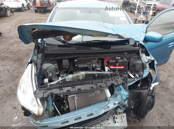 ML32F3FJ6HHF19663 2017 MITSUBISHI MIRAGE G4 Blue Vista trasera