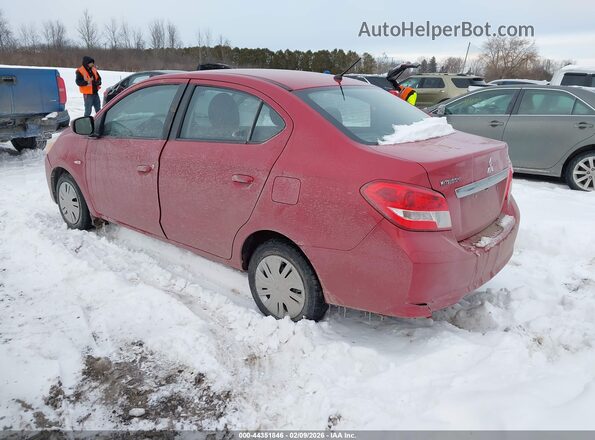 ML32F3FJ6JHF01346 2018 MITSUBISHI MIRAGE G4 Red 