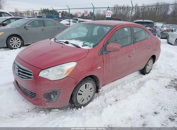 ML32F3FJ6JHF01346 2018 MITSUBISHI MIRAGE G4 Red 