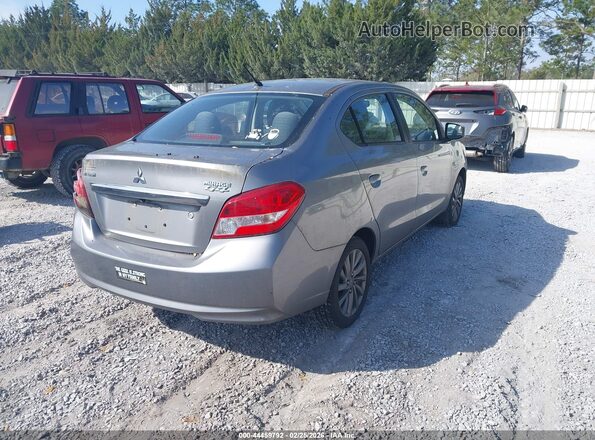 ML32F3FJ6JHF06109 2018 MITSUBISHI MIRAGE G4 Серебряный Задняя правая четверть