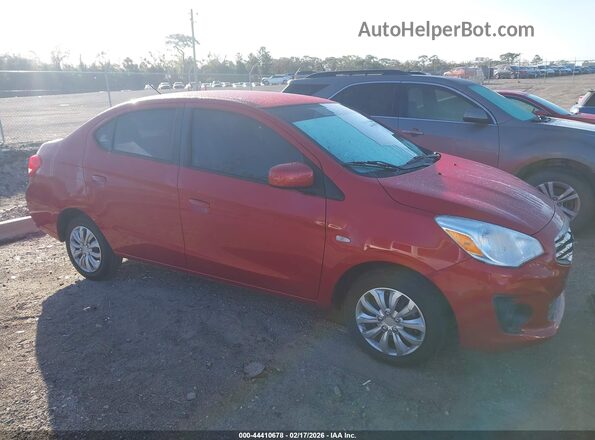 ML32F3FJ6JHF06305 2018 MITSUBISHI MIRAGE G4 Red 