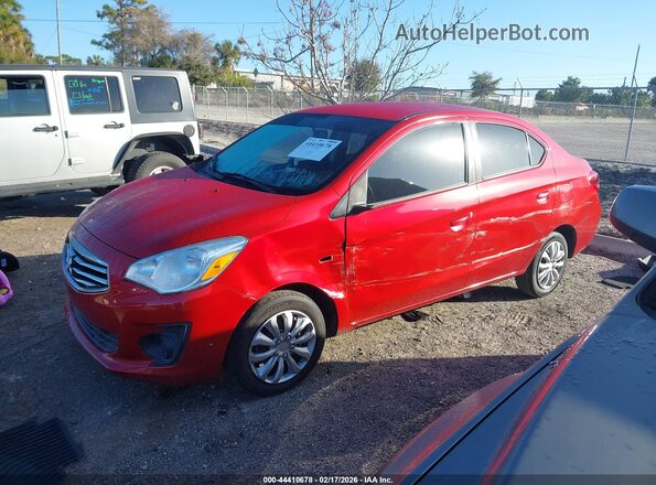 ML32F3FJ6JHF06305 2018 MITSUBISHI MIRAGE G4 Red 