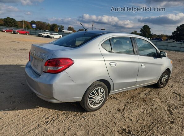 ML32F3FJ6KHF16687 2019 MITSUBISHI MIRAGE Silver Trasero derecho