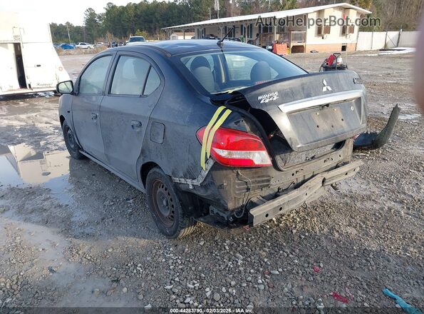 ML32F3FJ6LHF05478 2020 MITSUBISHI MIRAGE G4 Black Հետևի ձախ