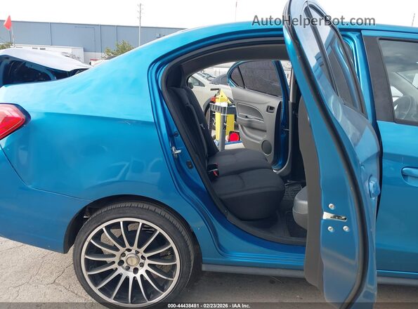 ML32F3FJ8KHF01558 2019 MITSUBISHI MIRAGE G4 Синий Вид наклейки с VIN-кодом