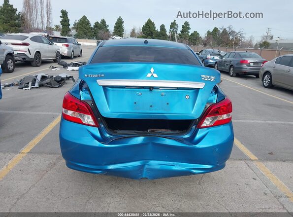 ML32F3FJ8KHF01558 2019 MITSUBISHI MIRAGE G4 Синий 