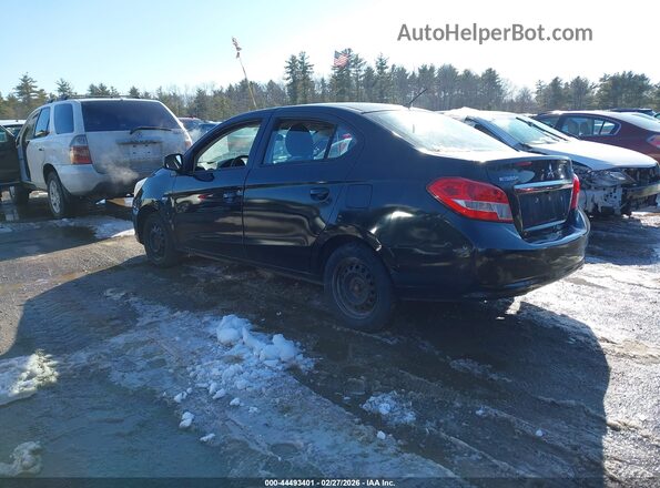ML32F3FJXJHF12298 2018 MITSUBISHI MIRAGE G4 Black Tył lewy
