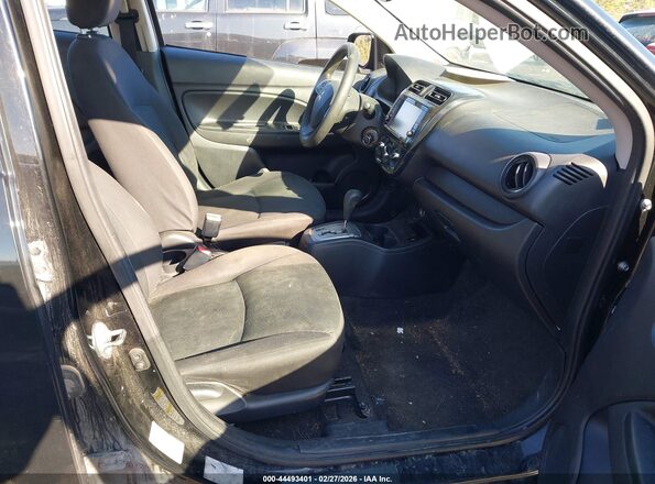 ML32F3FJXJHF12298 2018 MITSUBISHI MIRAGE G4 Black Widok wnętrza z przodu