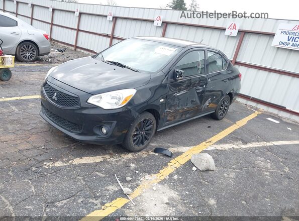 ML32F4FJ4LHF00592 2020 MITSUBISHI MIRAGE G4 Black Vista tres cuartos delantera izquierda