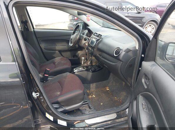 ML32F4FJ4LHF00592 2020 MITSUBISHI MIRAGE G4 Black Vista interior delantera
