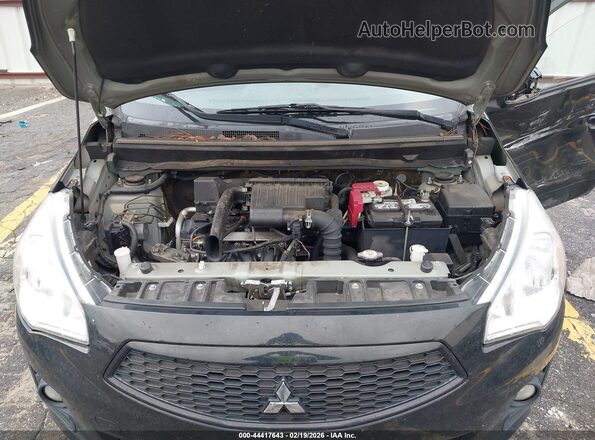 ML32F4FJ4LHF00592 2020 MITSUBISHI MIRAGE G4 Black Vista trasera
