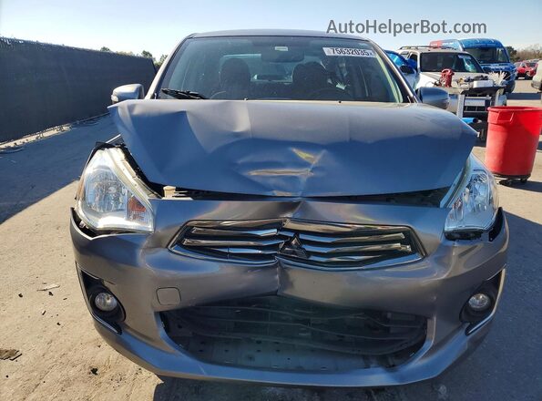ML32F4FJ6JHF12448 2018 MITSUBISHI MIRAGE Серый Вид спереди