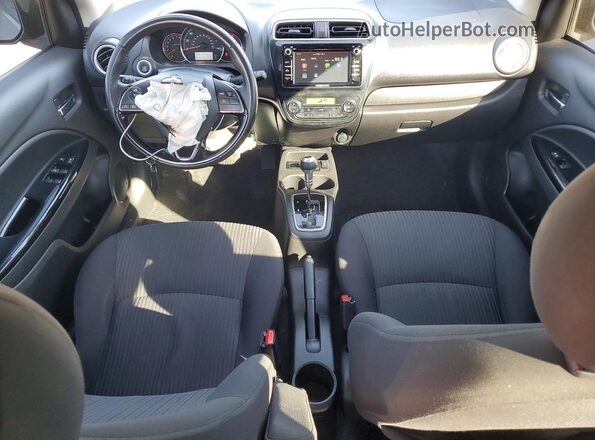 ML32F4FJ6JHF12448 2018 MITSUBISHI MIRAGE Серый Вид панели приборов