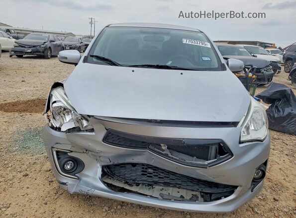 ML32F4FJ7LHF02319 2020 MITSUBISHI MIRAGE Silver Вид спереду