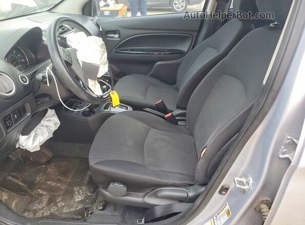 ML32F4FJ7LHF02319 2020 MITSUBISHI MIRAGE Silver Вид салону спереду