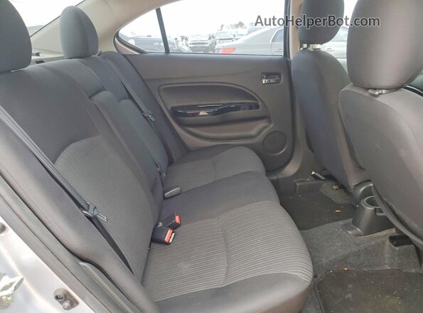 ML32F4FJ7LHF02319 2020 MITSUBISHI MIRAGE Silver Вид задніх сидінь