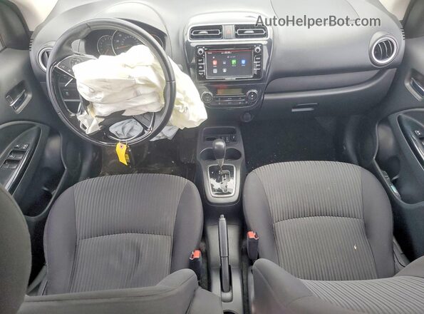 ML32F4FJ7LHF02319 2020 MITSUBISHI MIRAGE Silver Вид панелі приладів