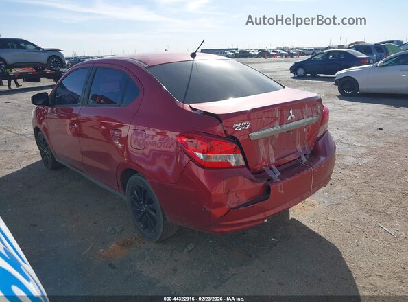 ML32F4FJ8LHF08758 2020 MITSUBISHI MIRAGE G4 Red 