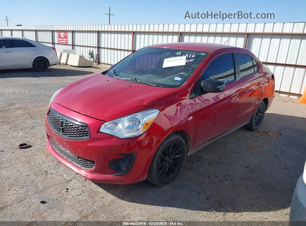 ML32F4FJ8LHF08758 2020 MITSUBISHI MIRAGE G4 Red 