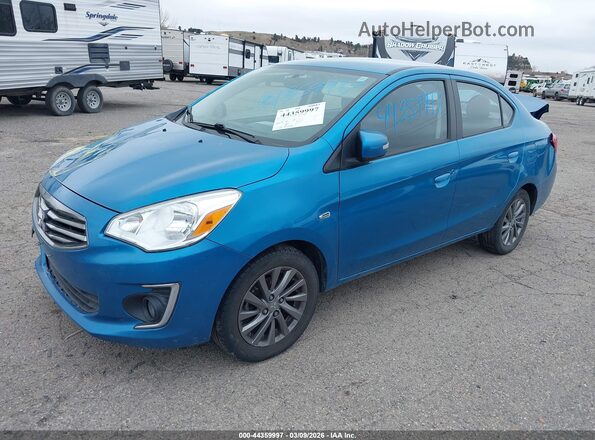 ML32F4FJXHHF14116 2017 MITSUBISHI MIRAGE G4 Blue Front left