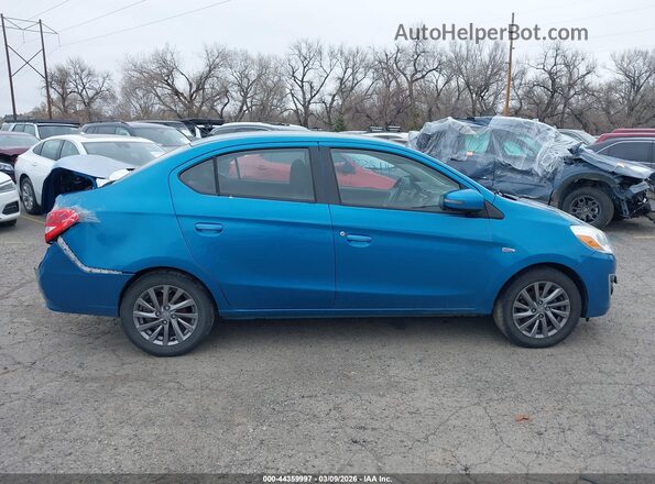 ML32F4FJXHHF14116 2017 MITSUBISHI MIRAGE G4 Blue Rear interior view