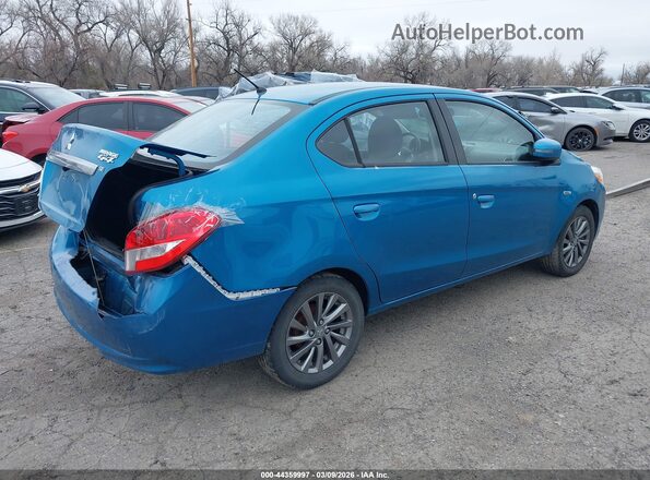 ML32F4FJXHHF14116 2017 MITSUBISHI MIRAGE G4 Blue Rear right