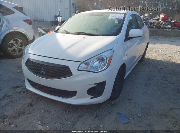 ML32F4FJXLHF11953 2020 MITSUBISHI MIRAGE G4 White Передня ліва чверть