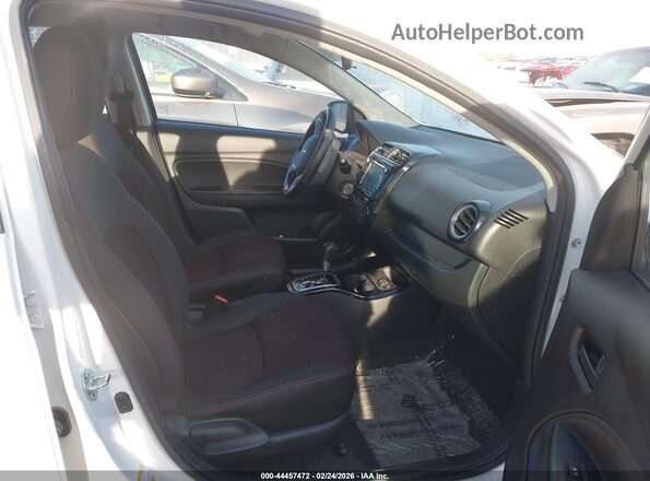 ML32F4FJXLHF11953 2020 MITSUBISHI MIRAGE G4 White Вид салону спереду