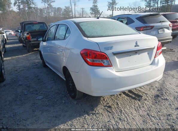 ML32F4FJXLHF11953 2020 MITSUBISHI MIRAGE G4 White Задня ліва чверть