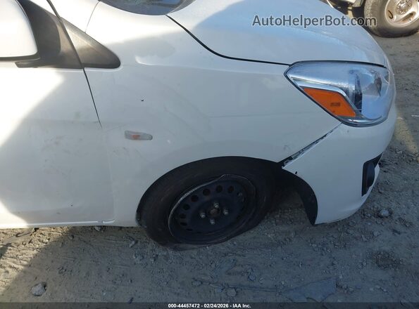 ML32F4FJXLHF11953 2020 MITSUBISHI MIRAGE G4 White Вид спереду