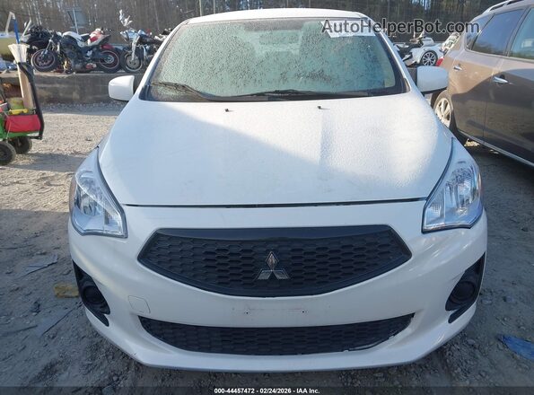 ML32F4FJXLHF11953 2020 MITSUBISHI MIRAGE G4 White Вид щитка приладів