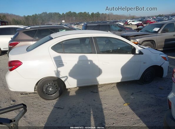 ML32F4FJXLHF11953 2020 MITSUBISHI MIRAGE G4 White Вид задньої частини салону