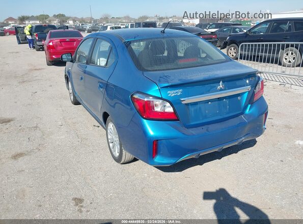 ML32FUFJ0MHF02079 2021 MITSUBISHI MIRAGE G4 Blue Задня ліва чверть