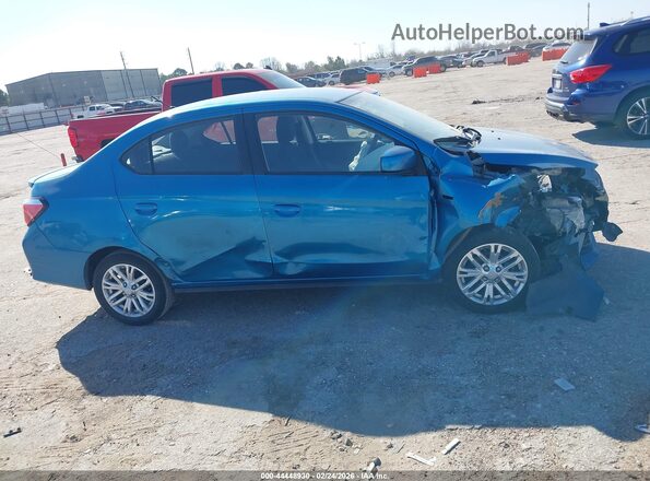 ML32FUFJ0MHF02079 2021 MITSUBISHI MIRAGE G4 Blue Вид щитка приладів