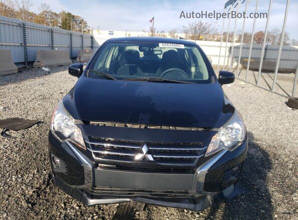 ML32FUFJ1NHF06482 2022 MITSUBISHI MIRAGE Black Вид спереду