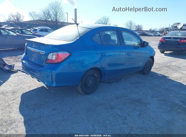 ML32FUFJ2PHF01195 2023 MITSUBISHI MIRAGE G4 Синий Задняя правая четверть