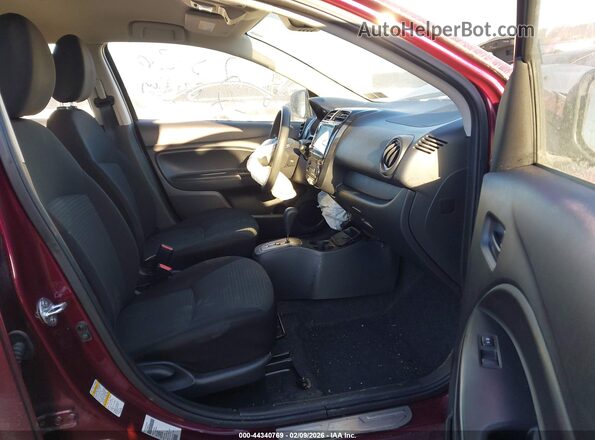 ML32FUFJ3RHF04531 2024 MITSUBISHI MIRAGE G4 Burgundy Սալոնի դիմացի տեսք