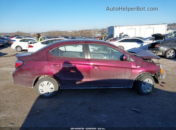 ML32FUFJ3RHF04531 2024 MITSUBISHI MIRAGE G4 Burgundy Սալոնի 360 աստիճան տեսք