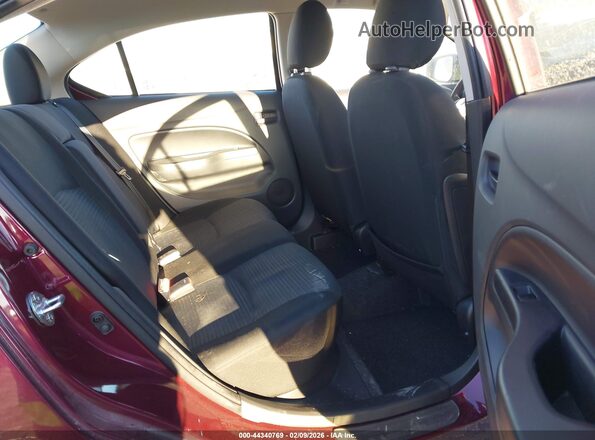 ML32FUFJ3RHF04531 2024 MITSUBISHI MIRAGE G4 Burgundy VIN կոդի պիտակի տեսք