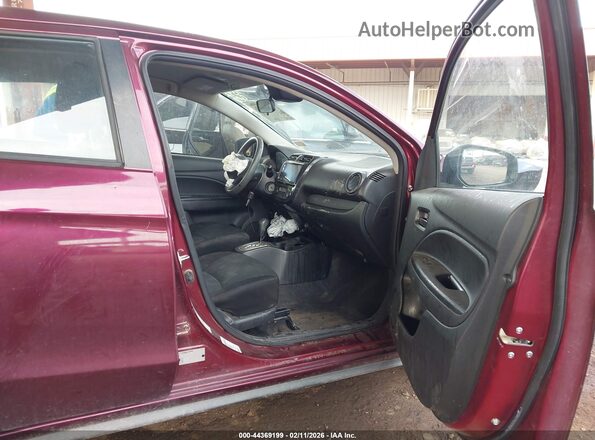 ML32FUFJ4MHF01243 2021 MITSUBISHI MIRAGE G4 Red Vista interior delantera