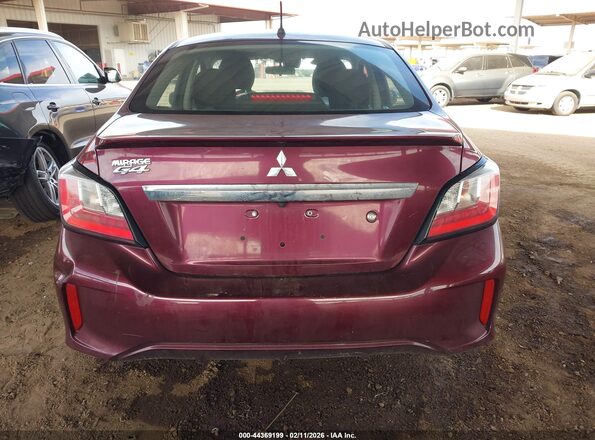 ML32FUFJ4MHF01243 2021 MITSUBISHI MIRAGE G4 Red 
