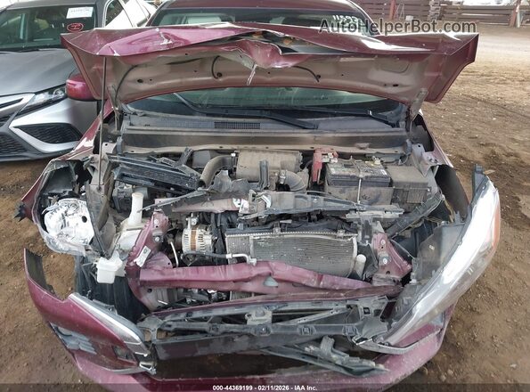 ML32FUFJ4MHF01243 2021 MITSUBISHI MIRAGE G4 Red Vista trasera
