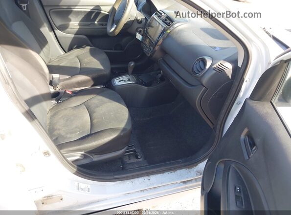 ML32FUFJ7MHF04525 2021 MITSUBISHI MIRAGE G4 White Widok wnętrza z przodu