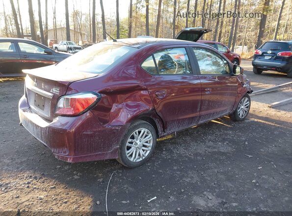 ML32FUFJ7MHF04539 2021 MITSUBISHI MIRAGE G4 Фиолетовый Задняя правая четверть