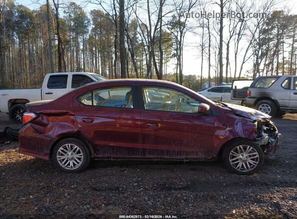 ML32FUFJ7MHF04539 2021 MITSUBISHI MIRAGE G4 Фиолетовый Вид задней части салона
