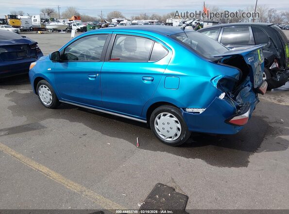 ML32FUFJ7PHF01029 2023 MITSUBISHI MIRAGE G4 Blue Trasero izquierdo