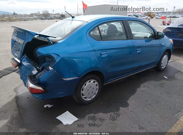 ML32FUFJ7PHF01029 2023 MITSUBISHI MIRAGE G4 Blue Trasero derecho