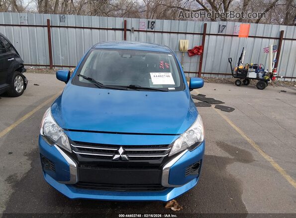 ML32FUFJ7PHF01029 2023 MITSUBISHI MIRAGE G4 Blue Vista del cuadro de instrumentos