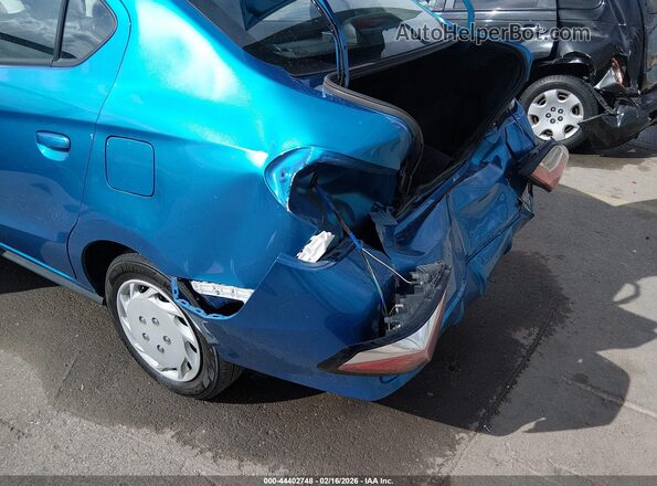 ML32FUFJ7PHF01029 2023 MITSUBISHI MIRAGE G4 Blue Vista frontal